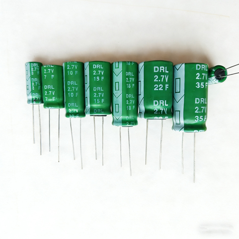 Super Farad Capacitor 2.7V/3F/5F/7F/10F/15/18F/25F/30F/50/100F Wan Yu San Xin