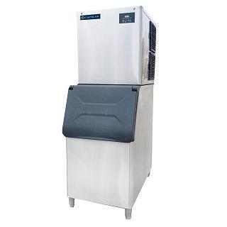 Xuebao 418 Pound Ice Machine with Storage Refrigerator