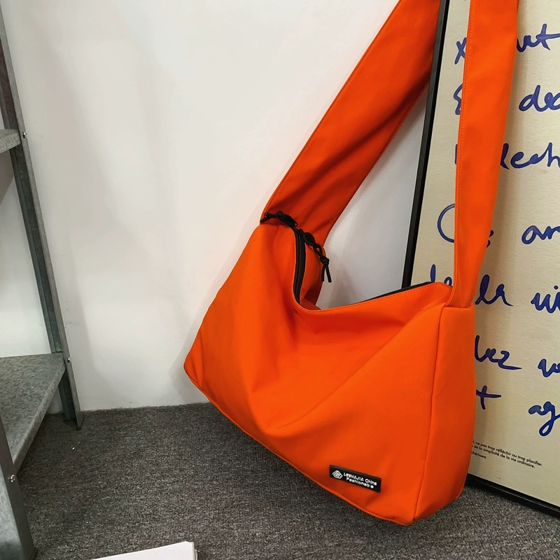 Capacious shoulder bag, one-shoulder bag, universal waterproof chest bag, storage system
