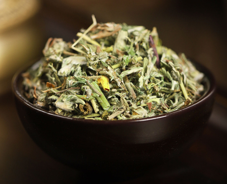 Fan Bai Cao Di Gu Pi Herbal Tea Blend Potentilla Discolor and Lycium Root Bark 250g Bag quality and texture