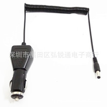 对讲机车充线 车载充电器 大货车12V/24V通用宝峰/建伍/泉盛/灵通