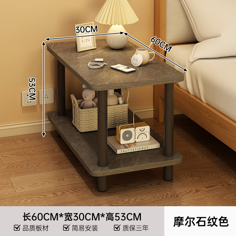 Estante de cabecera de la cama Estante de almacenamiento del dormitorio Estante pequeño junto a la cama Estante de esquina Estante de almacenamiento integrado contra la pared Estante de almacenamiento Reemplazo de cabecera de la cama