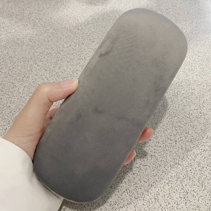 Glasses Case for Children and Students Metal Glasses Case Gray Velvet Glasses Case Glasses Bag New Fashion Factory Direct Sale Glasses Case for Children and Students Metal Glasses Case Gray Velvet Glasses Case Glasses Bag New Fashion Factory Direct Sale