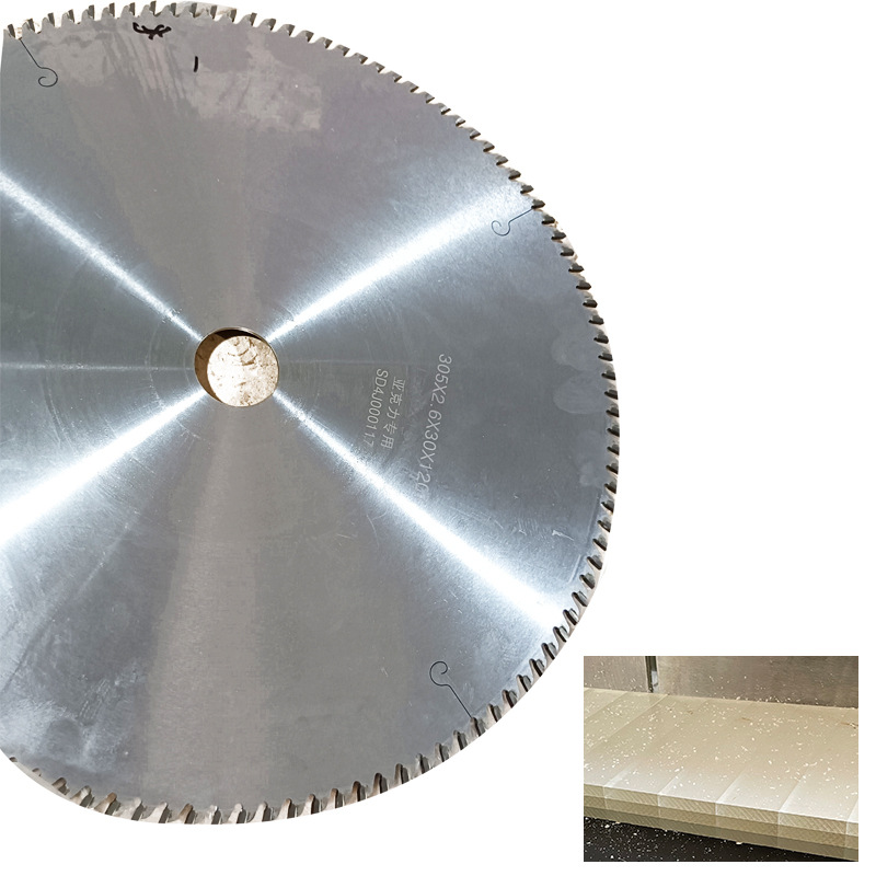 工厂供应亚克力锯片 精密细齿超薄切12寸切割有机玻璃/PS密齿锯片