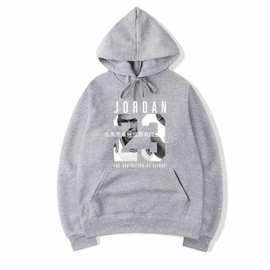 男士卫衣23字母印花卫衣男士秋季宽松运动衫创意羊毛卫衣休闲嘻哈