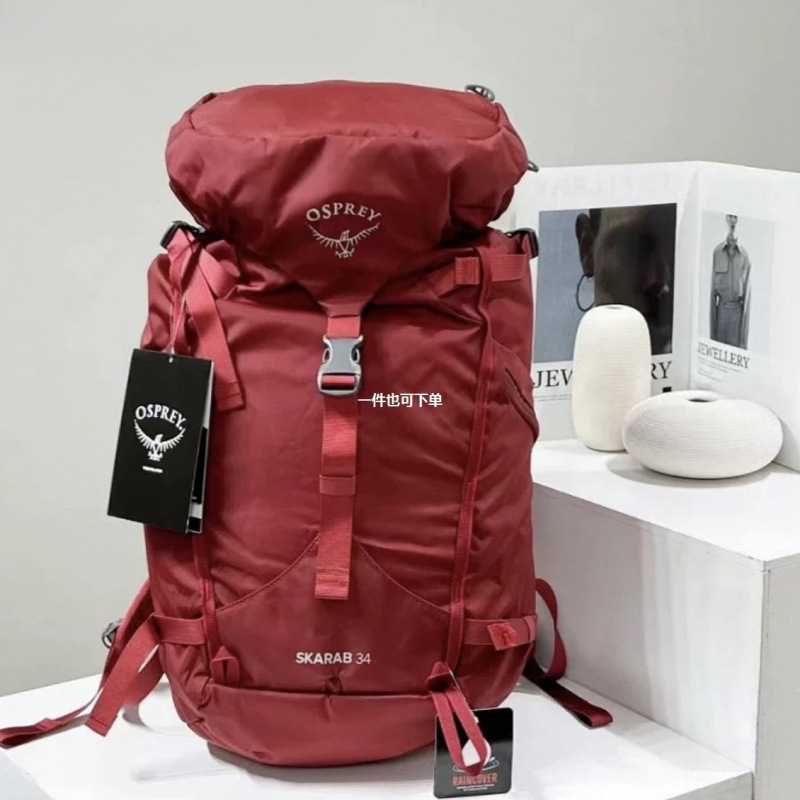 耐用小鹰34升登山包户外背包甲虫鱼鹰男女款徒步野营休闲双肩包防|undefined