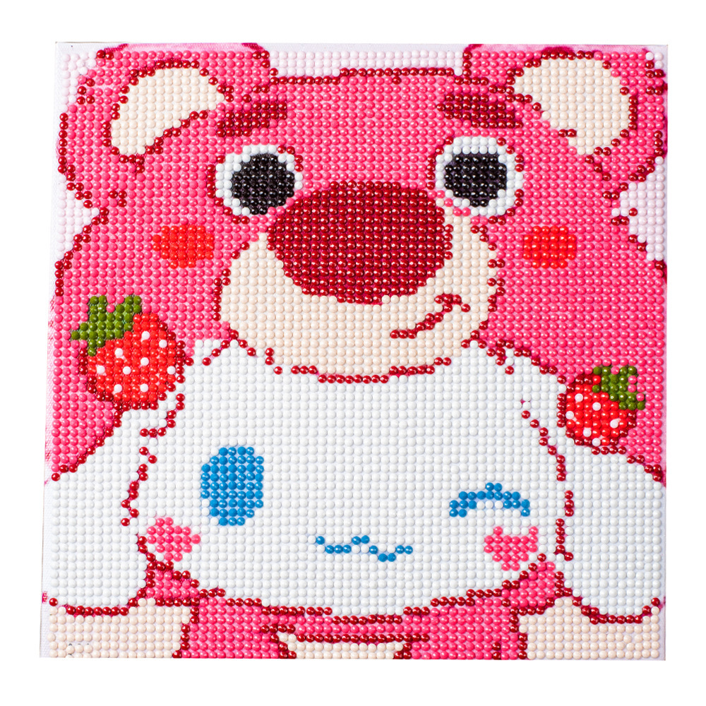 Los nuevos niños de diamante completo pintura Mesa decoración hecha a mano diversión DIY pegado diamante coolomi diamante pegatinas al por mayor