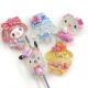 Vertical Hole Resin Sanrio Transparent Color Small Card Cartoon Beaded Pen Accessories Mobile Phone Bag Chain DIY Handmade Hanging Material