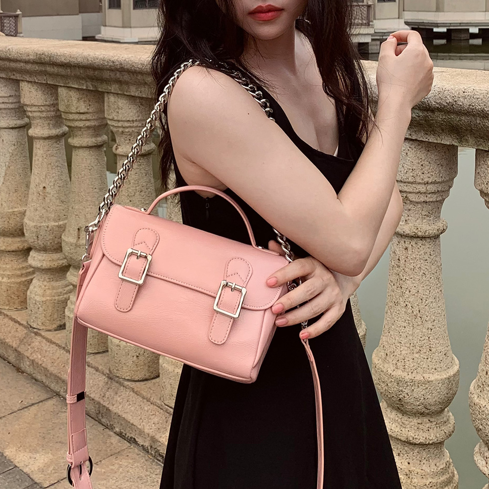 Luggage & Bags Retro Niche Design High-end Sense Exquisite Cambridge Bag Fashionable Shoulder Crossbody Bag Spring Women's All-match_voghion.com