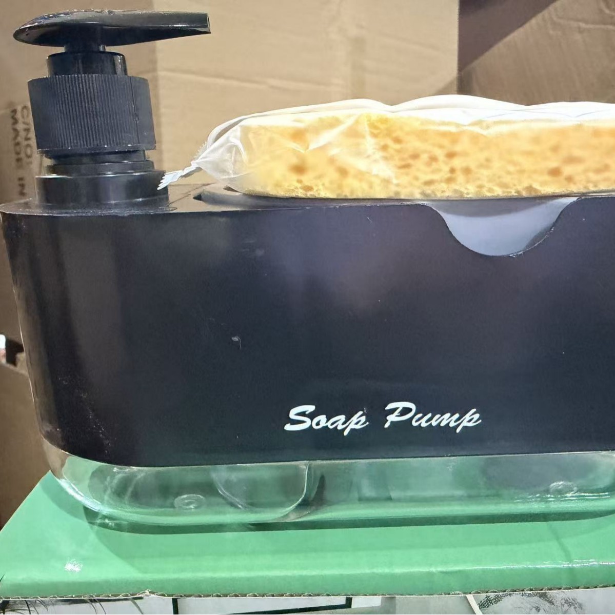 Presión de detergente transfronterizo para limpieza de cocina con doble descarga de líquido