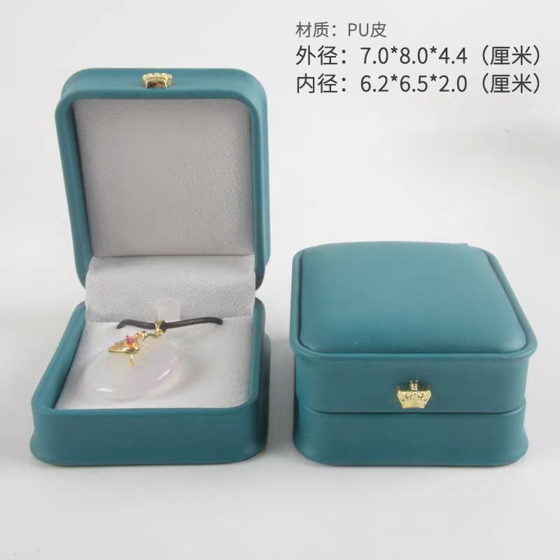 Collar de joyería de moda joyería caja de embalaje de perlas (color aleatorio, una sola caja no se entrega)