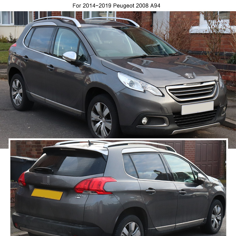 Dedicated to Peugeot 2008 rain shield 2014-2019 Peugeot 2008 window rain eyebrow deflector