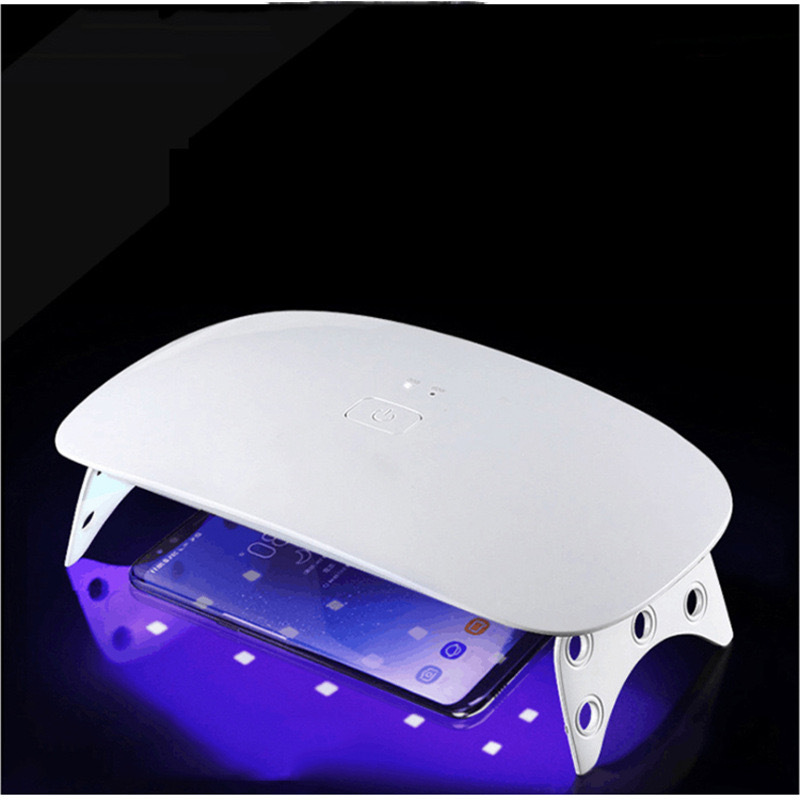Mobile Phone Film UV Headlight Fully Covered Irradiation Glue Curved Film Curing Lamp Purple Light UV Film Curing Lamp