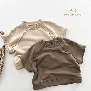 Wearing recommend ~ 2025 Spring and Autumn New Children's Mori Style Personality Vest for Boys and Girls Korean Japanese Style Fashionable Children's Wear