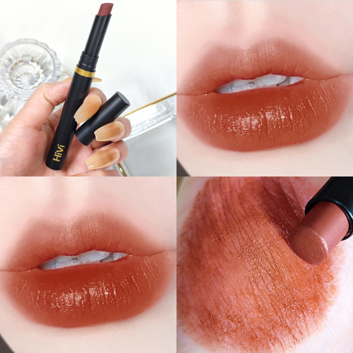 HIVI lipstick gauze matte velvet moisturizing long-lasting whitening non-fading lip glaze affordable student girls