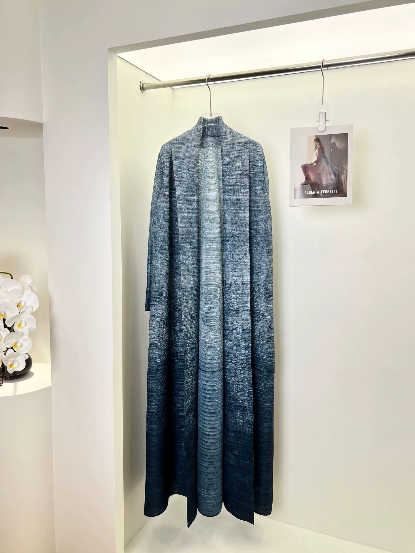 Абая (Дубай) Miyake пальцевая кардиган-куртка — женская длинная складчатая абая, размеры до 152 см