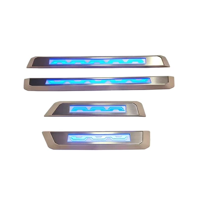 Dekorativ pedal başlıqları Lc300 Door Sill Strips, Door - beige-with-lights