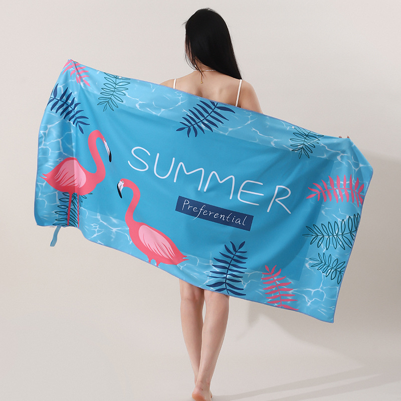 0975 blue flamingo (double-sided velvet)