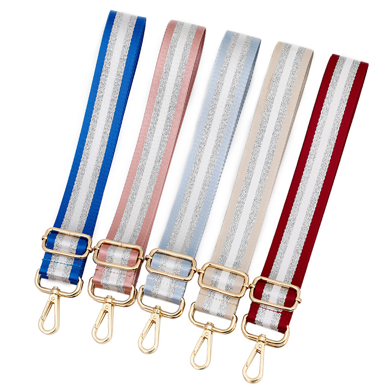Polyester Stripe Bag Strap display picture 3