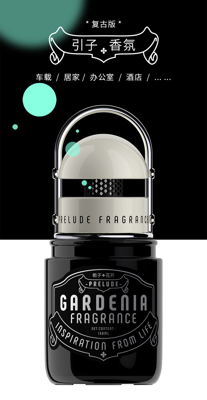 bbdd Car Aromatherapy Retro Edition Introduction Car Seat Type Fragrance Car Interior Decoration Cup Holder Perfume Fragrance