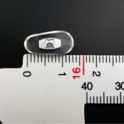 眼鏡鼻托卸売りpvcアルミ芯托葉普通眼鏡托葉鼻托上ねじ眼鏡部品鼻托|undefined
