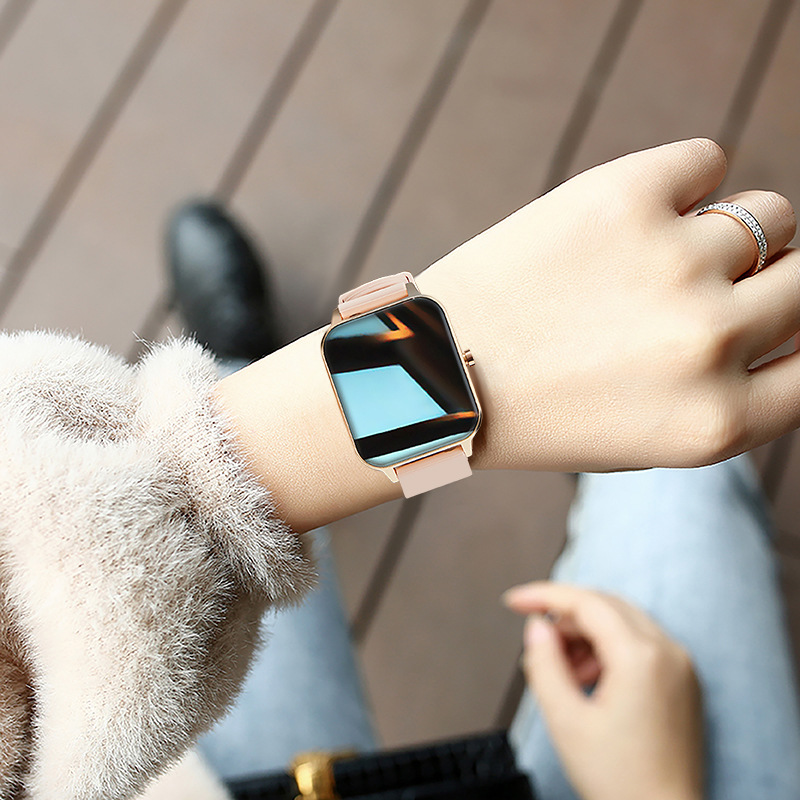 Smart Watch Ladies Suitable for Ios Android Multifunctional Phone Call Heart Rate Blood Pressure Couple Sports Bracelet 8