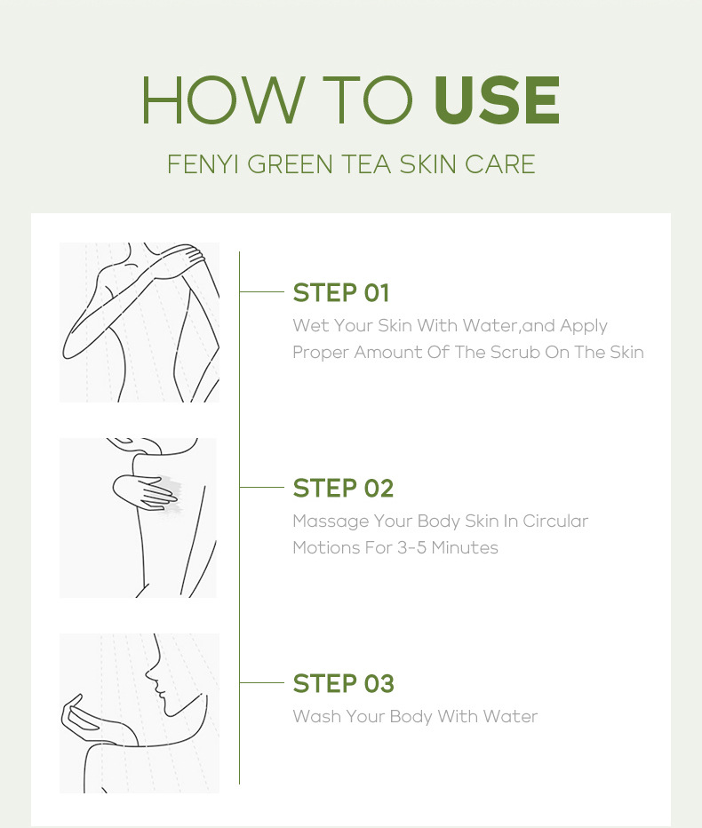 FENYI Green Tea Scrub