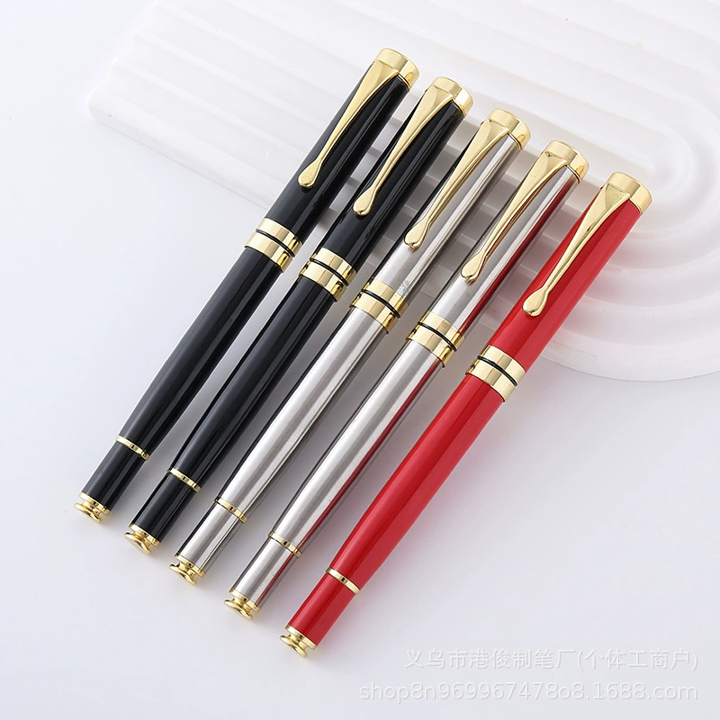 Metal rollerball pen