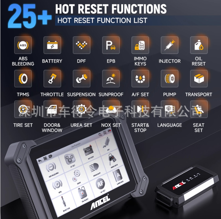 ANCEL V6PRO+ Car Diesel Truck 2-in-1 Diagnostic Tool Car Maintenance Tool OBD Diagnostic Device