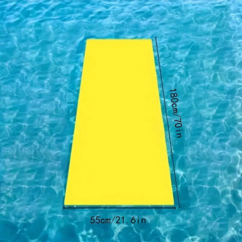 国境を越えた人気の水上フローティングブランケット、休憩用フローティングベッド、厚みのある特大フローティングマット、漏れ防止水泳用フローティングベッド、XPEマジックカーペット|undefined