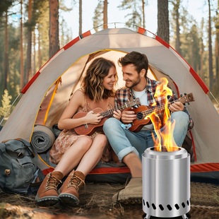 1Pc Portable Tabletop Mini Colored Fire Pit with Stand for