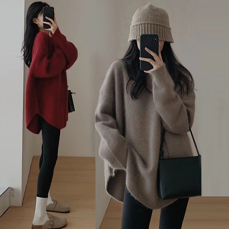 임산부복 가을 겨울 상의 2025년 새해 패션 봄 스웨터 신상 가을 겨울 바텀 셔츠 정장