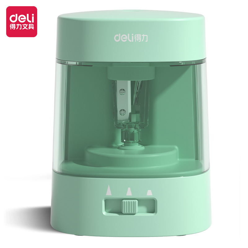 Deli VA3 electric pencil sharpener labor-saving student pencil sharpener stationery wholesale