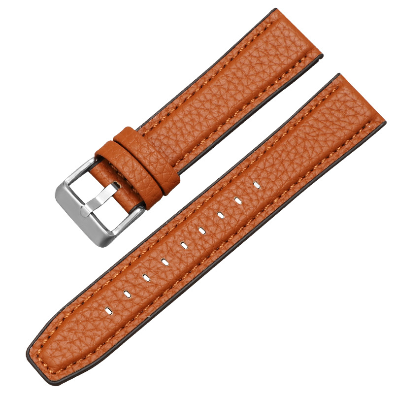 Aplicable para Huawei GT correa cubierta de cuero de silicona fondo reloj 22mm correa de reloj Xiaomi silicona piel de venta directa