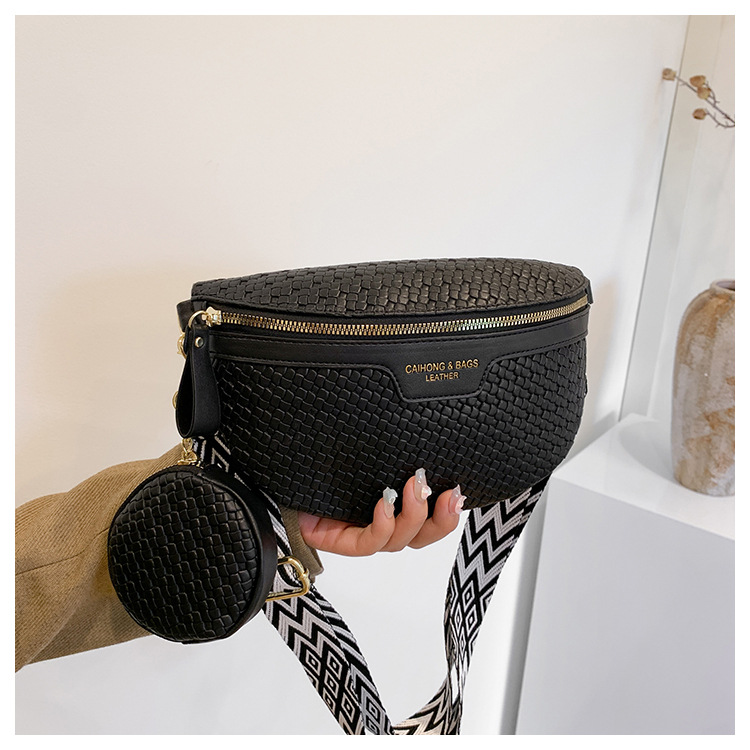 456g Weight Polyester Lining Material Zipper Closure Type Single Shoulder Strap Strap Type Fanny Pack Bags Type Daily Occasion Pu Leather Material Solid Color Pattern All Seasons Season Women's Gender Streetwear Style Semicircle Shape Women's Pu Leather Solid Color Streetwear Semicircle Zipper Fanny Pack 1