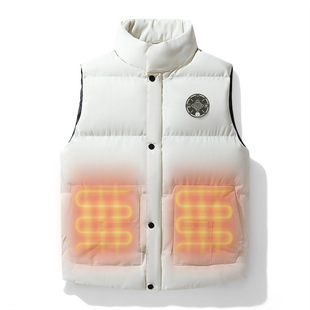New Smart Heated Vest Trendyy Sleeveless Men's and Women's Vest Cotton Casual Large Size Waistcoat Source Factory