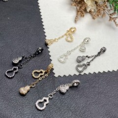 ひょうたんペンダント Fulu 手作り diy14k クリスタルブレスレットブレスレットジュエリーアクセサリーダイヤモンド高色保持ビーズ