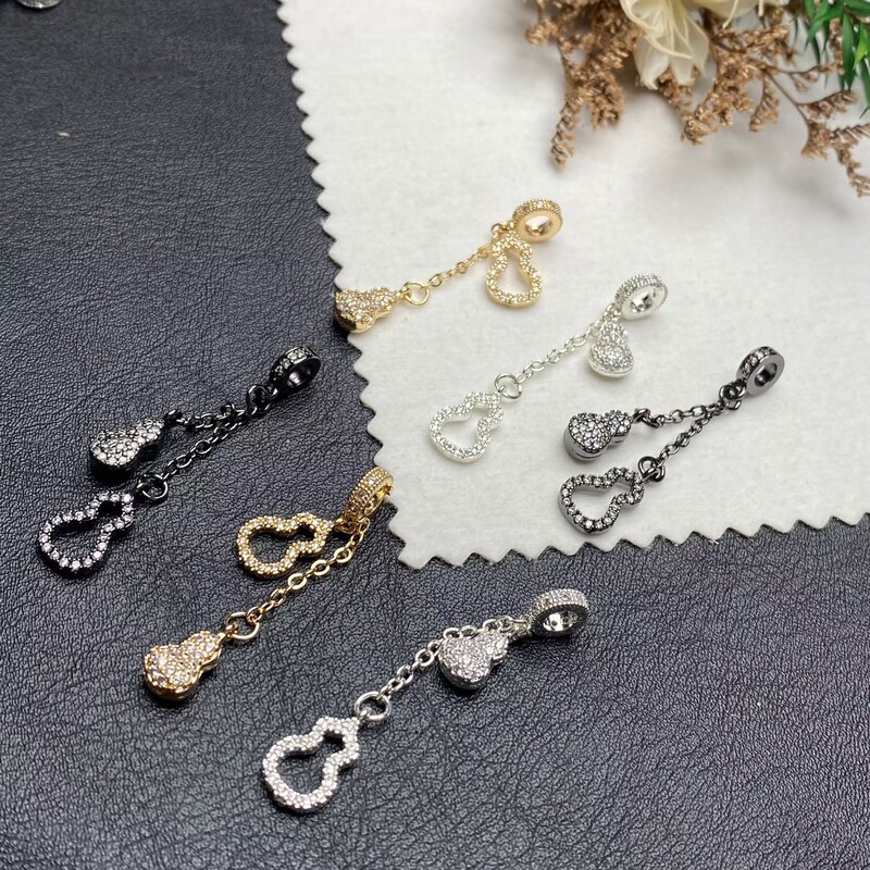 ひょうたんペンダント Fulu 手作り diy14k クリスタルブレスレットブレスレットジュエリーアクセサリーダイヤモンド高色保持ビーズ|undefined