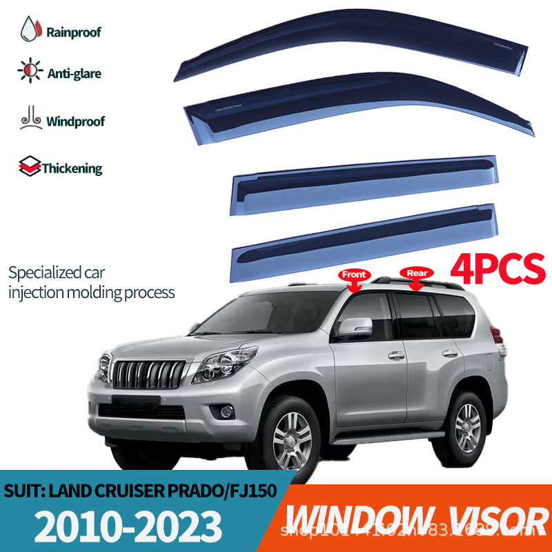 for toyota prado rain shield for toyota prado fj150 2010 Window visor
