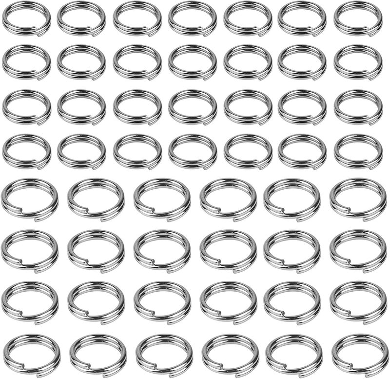 Spot Amazon Key Double Ring Double Ring Color Retaining Key Ring Keychain Stainless Steel Key Aperture Circle Spot Amazon Key Double Ring Double Ring Color Retaining Key Ring Keychain Stainless Steel Key Aperture Circle
