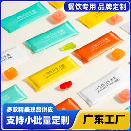 一次性PE手套独包小包餐饮外卖烘焙食品100只装披萨酒店加厚手套