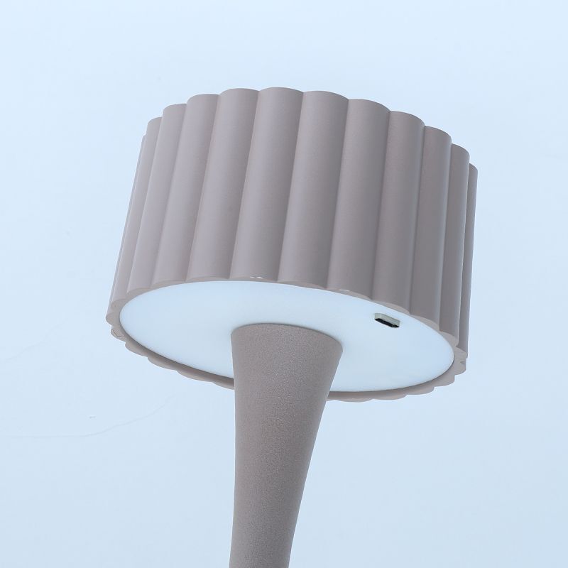 LED 充電式テーブルランプ寝室のベッドサイドナイトライトタッチクリエイティブデスクトップ雰囲気ライト目の保護レトロテーブルランプ|undefined