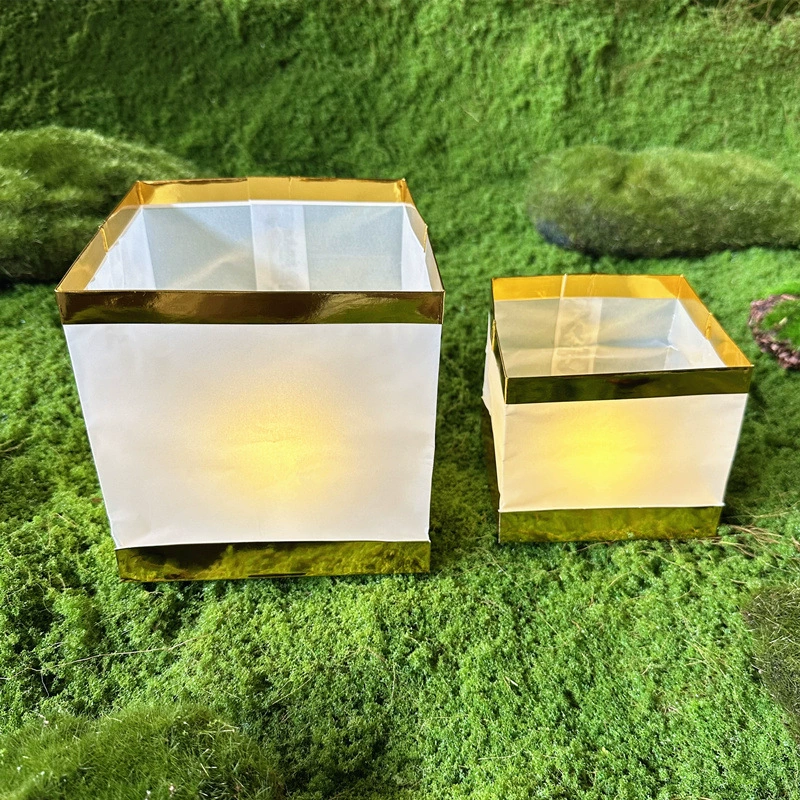 Flashlight, square candle, factory direct supply, plus size, (Physicals)