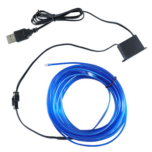 Light emitting line LED skirt line EL electric single side line 5 M 5V USB driver set factory price hot sale