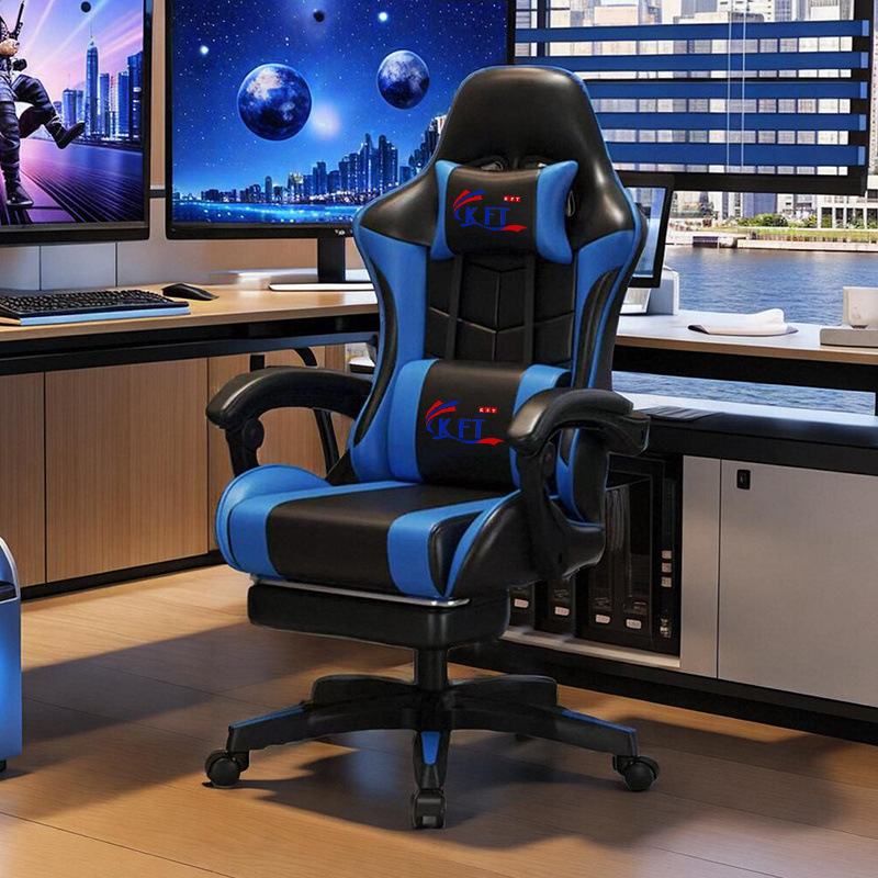 핫 판매 블랙 + 블루 [발판 포함]