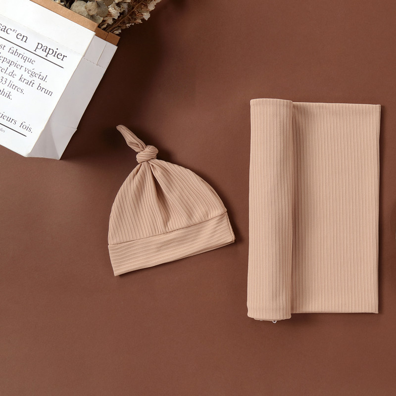 Solid Color Pattern Summer, Spring Season Simple Style Solid Color Cotton Spring Receiving Blanket Baby Accessories
