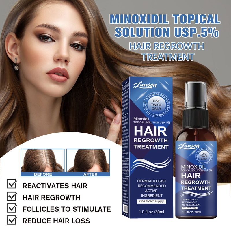 クロスボーダー LUNOON ミノ/ディル スプレー ヘアエッセンス 抜け毛防止栄養液 30ml|undefined