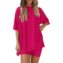 W 15452 Women's loose short home suit Ůʿ���ɶ���Ӽ���װ