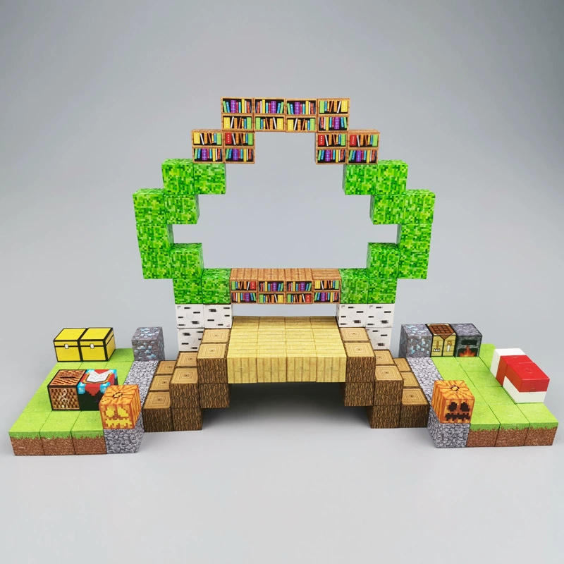 (Cross-border trading), magnetic minifigures, small constructor, wholesale