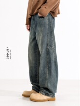 Ceecuz �͹�new vintageˮϴţ��ѝ�п���ʽ����΢����ѝ���e�Lѝ
